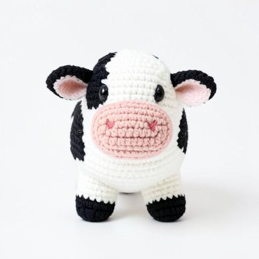 Amigurumi de crochê da categoria Fazendinha