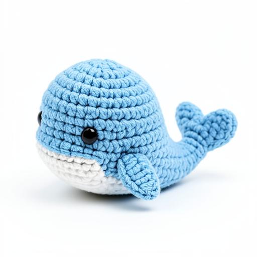 Amigurumi de crochê da categoria Fundo do mar