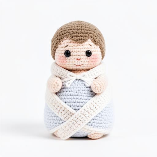Amigurumi de crochê da categoria Maternidade