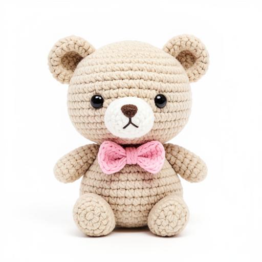 Amigurumi de crochê da categoria Ursinhos